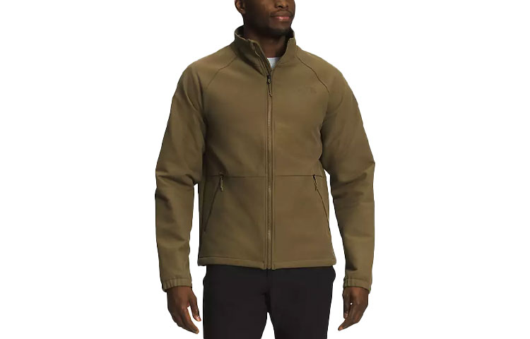 TNF Windproof and Warm Zip Jacket - Army Green NF0A7UJN-UXC