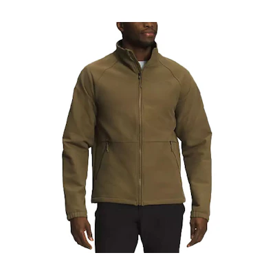 TNF Windproof and Warm Zip Jacket - Army Green NF0A7UJN-UXC