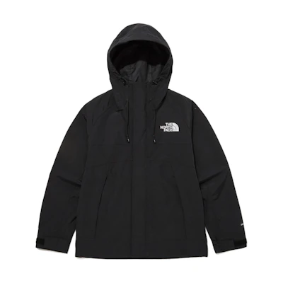 TNF Windproof Embroidered Logo Hoodie Jacket - Unisex Black NJ2HP09C