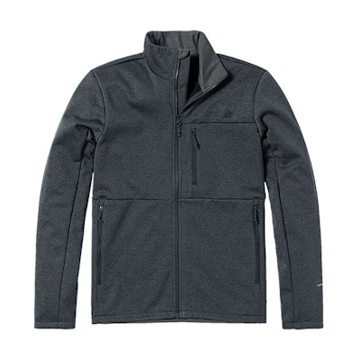 TNF Windproof Fleece Softshell Jacket Outdoor - Grey NF0A4UAW-DYZ