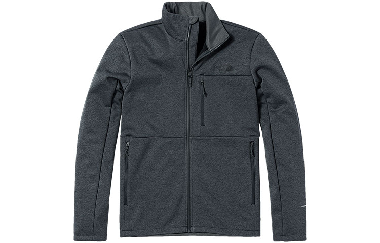 TNF Windproof Fleece Softshell Jacket Outdoor - Grey NF0A4UAW-DYZ 圖 2