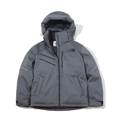 TNF Windproof Insulated Down Hoodie Jacket Grey NJ1DK58J
