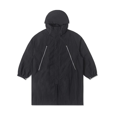 TNF Windproof Longline Hooded Jacket Black NF0A8AHK-JK3