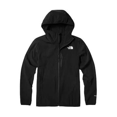 TNF Windproof Outdoor Hooded Jacket Black NF0A536C-JK3