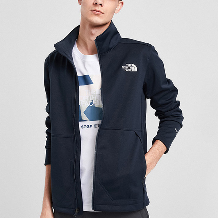 TNF Windproof Thermal Softshell Jacket Blue 4NCN-H2G 圖 6