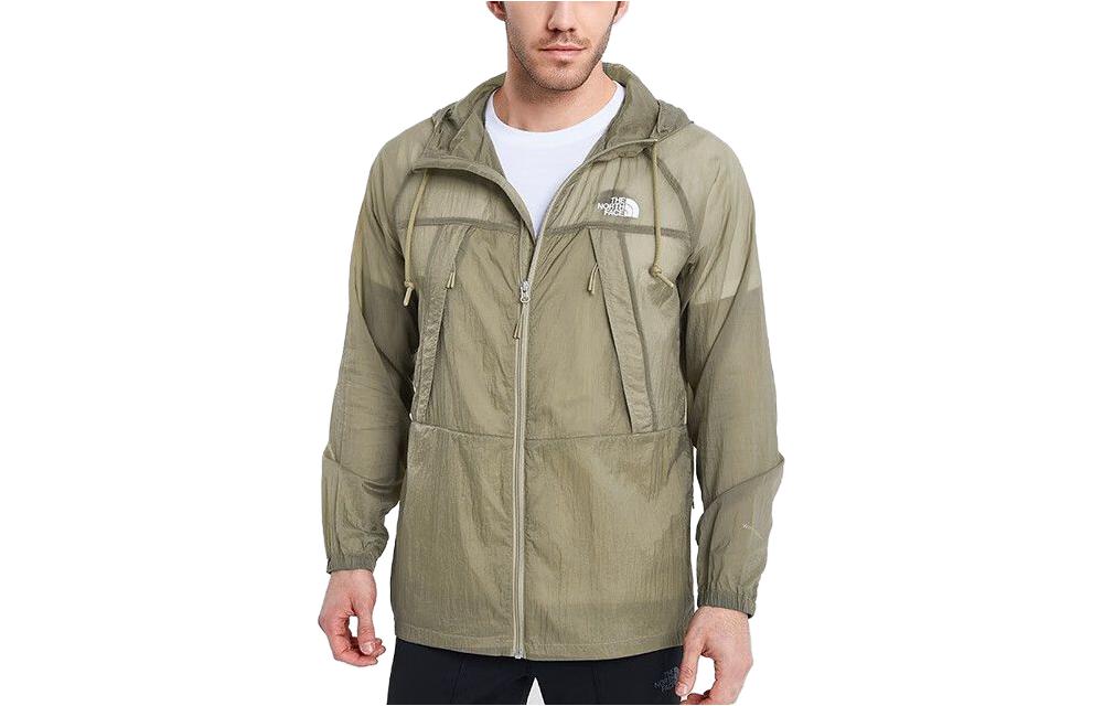 TNF Windproof Water-Repellent Lightweight Jacket Khaki NF0A3V4F-PLX