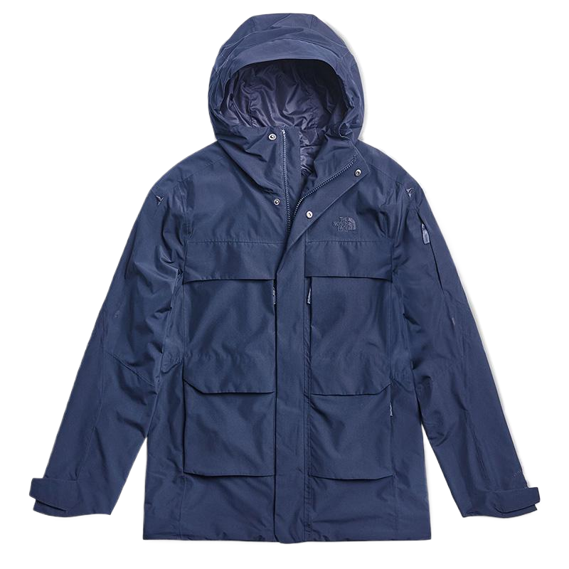 TNF Windproof Waterproof Breathable Hooded Jacket - Blue NF0A3VPF-H2G