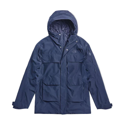 TNF Windproof Waterproof Breathable Hooded Jacket - Blue NF0A3VPF-H2G