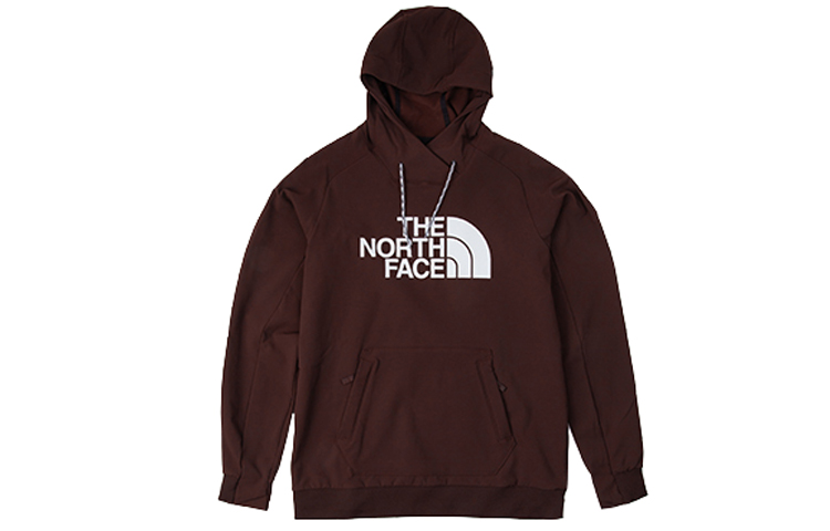 TNF Wine Red Fleece-Lined Waterproof Sweatshirt NF0A3M4E-38X