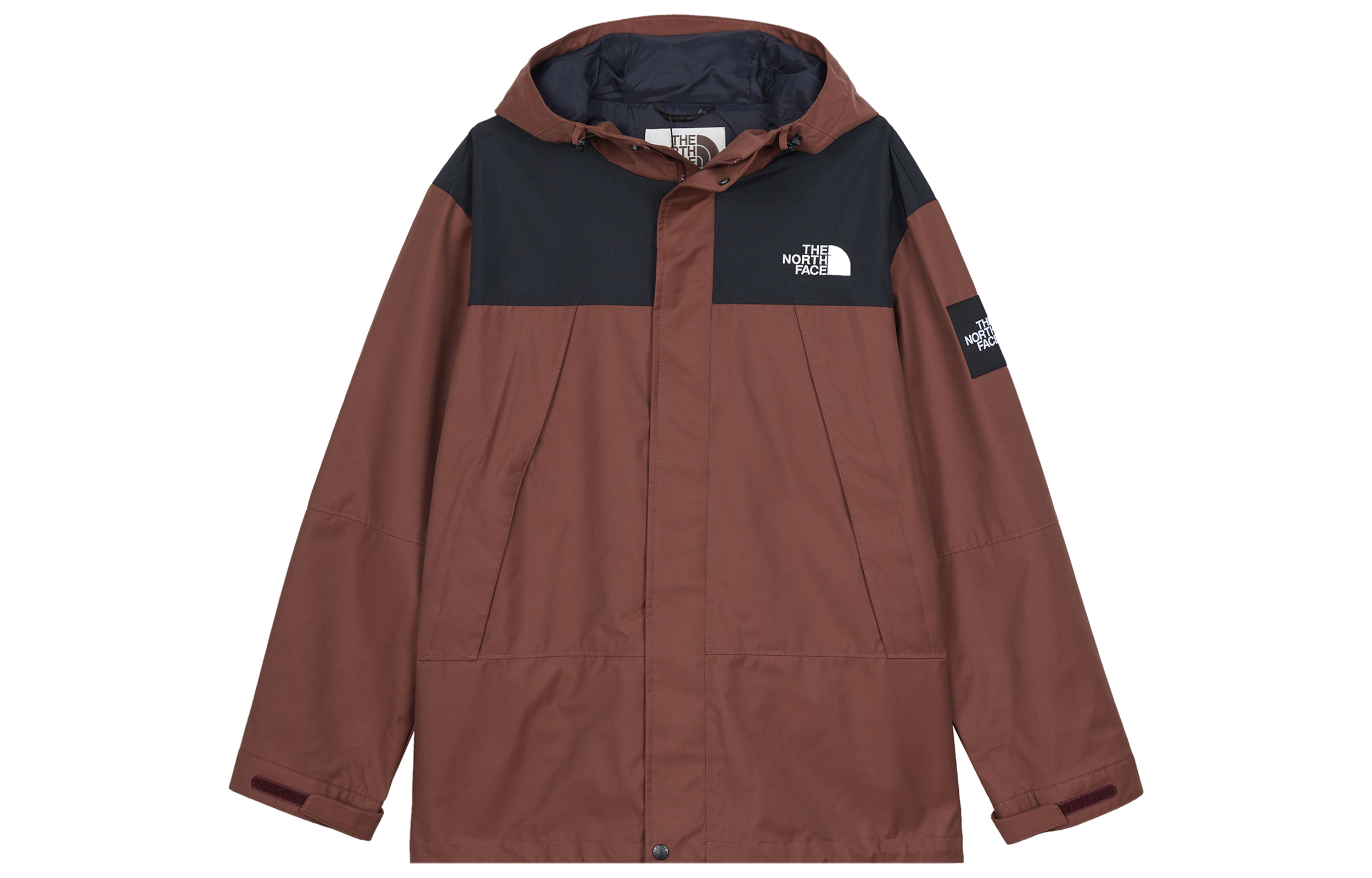 TNF Wine Red Unisex Hooded Softshell Jacket - Waterproof & Windproof NI4HM03J 圖 2