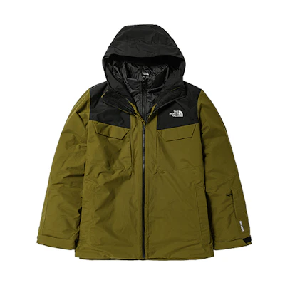 TNF Winter 3-in-1 Outdoor Jacket Green NF0A3M4M-5TU