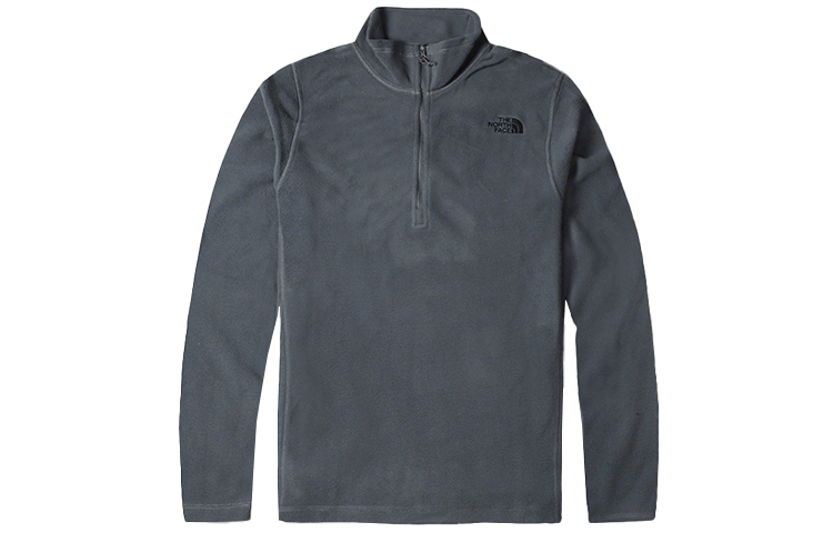 TNF Winter Fleece Pullover Half-Zip Sweater Gray NF0A4U87-174