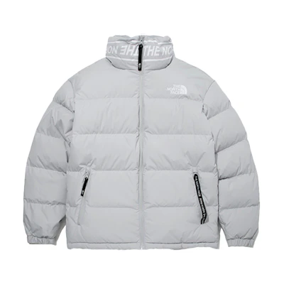 TNF Winter Insulated Cotton Jacket Gray - Unisex NJ1DM57K