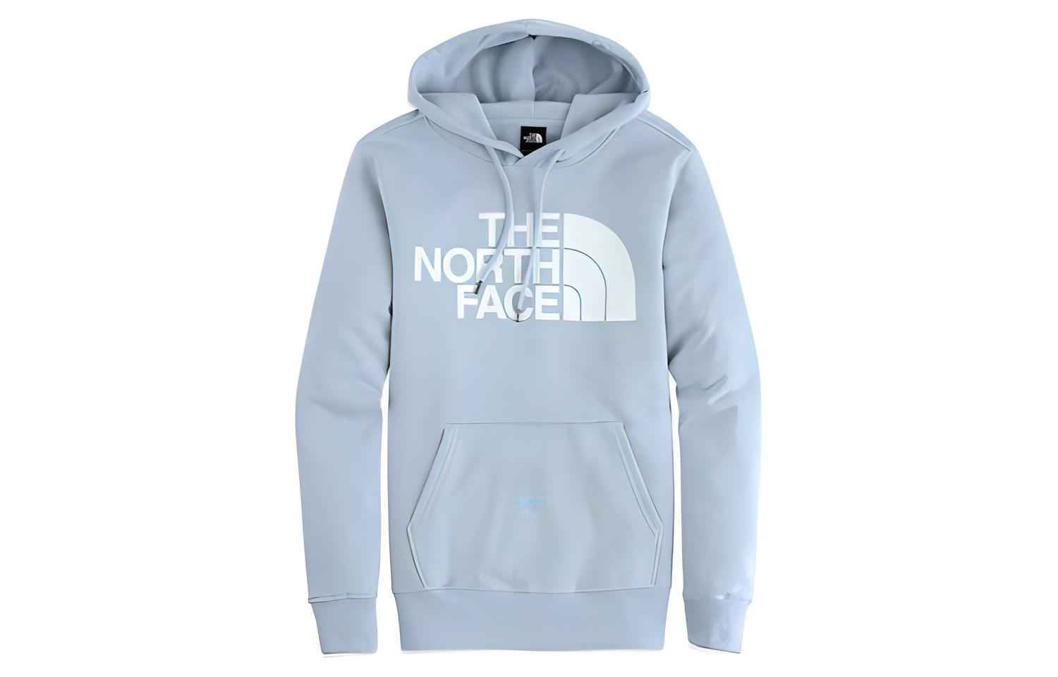 TNF Winter Light Blue Half Dome Logo Fleece Hoodie NF0A4M4B-HK3
