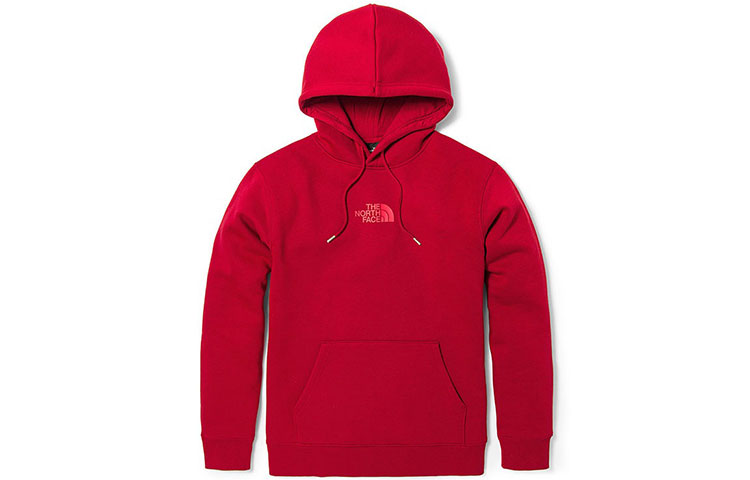 TNF Winter Olympics Red Hoodie Unisex Knit Fleece Warm Sweatshirt NF0A5JW4-619 圖 3