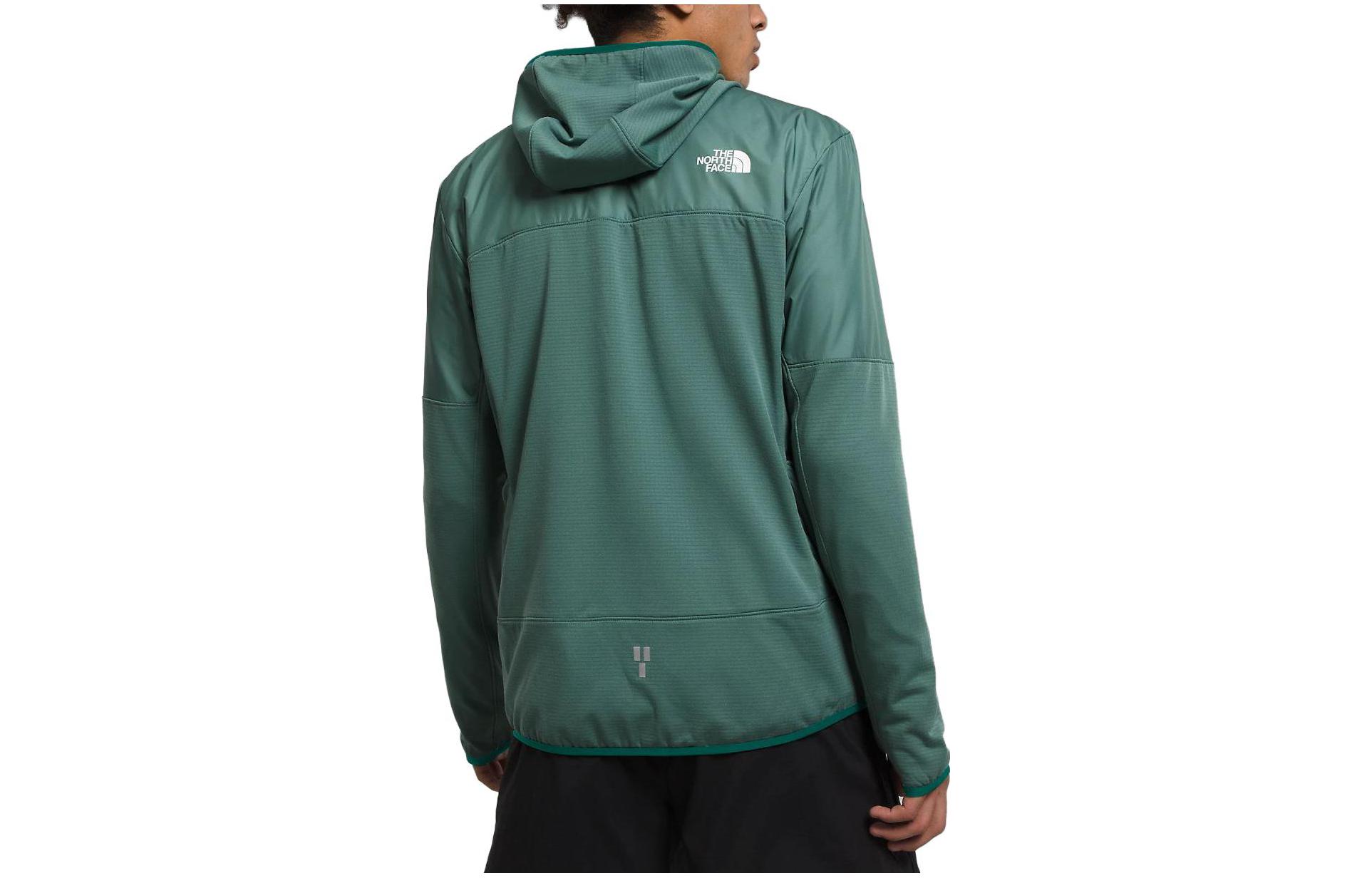 TNF Winter Warm Pro ¼-Zip Hoodie Letter Print Green for Men NF0A84KP-I0F 圖 3