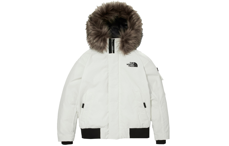 TNF Winter Waterproof Windproof Hooded Down Jacket Unisex White. NJ1DM68B 圖 2