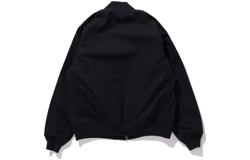 TNF Beams Logo Embroidered Double Zip Black Jacket Unisex Casual Style 11-18-1046-594 圖 4