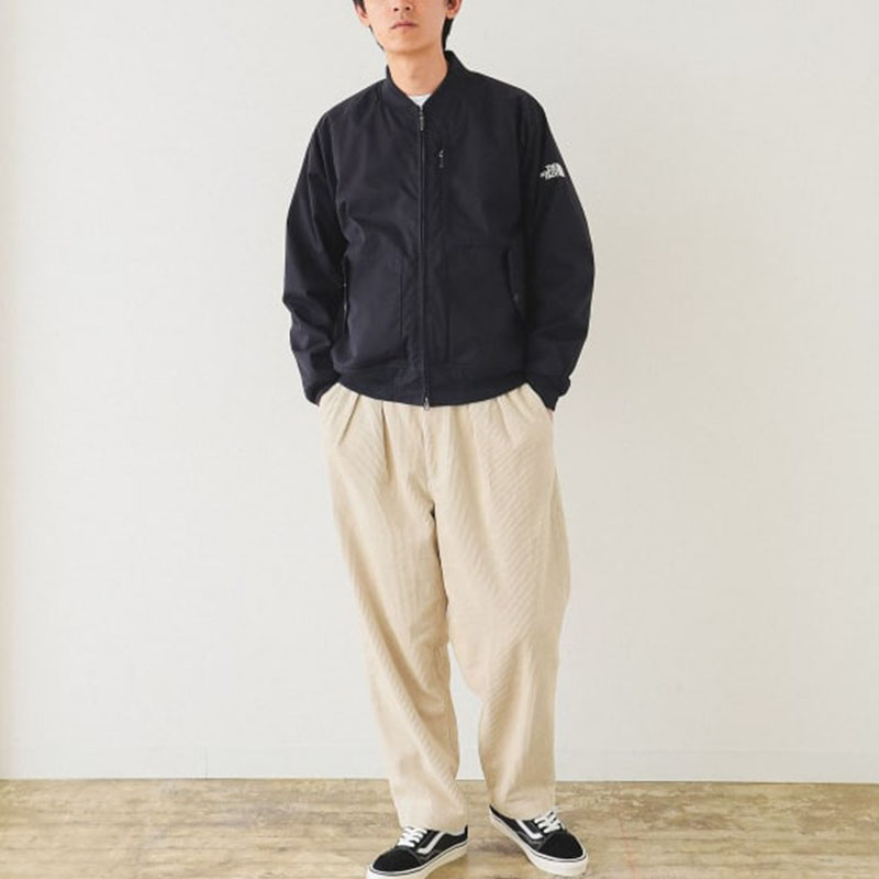 TNF Beams Logo Embroidered Double Zip Black Jacket Unisex Casual Style 11-18-1046-594 圖 5