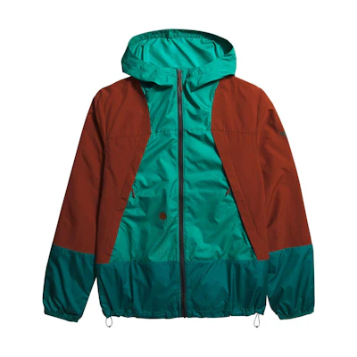 TNF Beams Trailwear Wind Whistle Jacket Brown/Green Outdoor Hoodie NF0A7ZXU-KOD