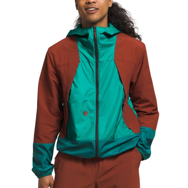 TNF Beams Trailwear Wind Whistle Jacket Brown/Green Outdoor Hoodie NF0A7ZXU-KOD 圖 3