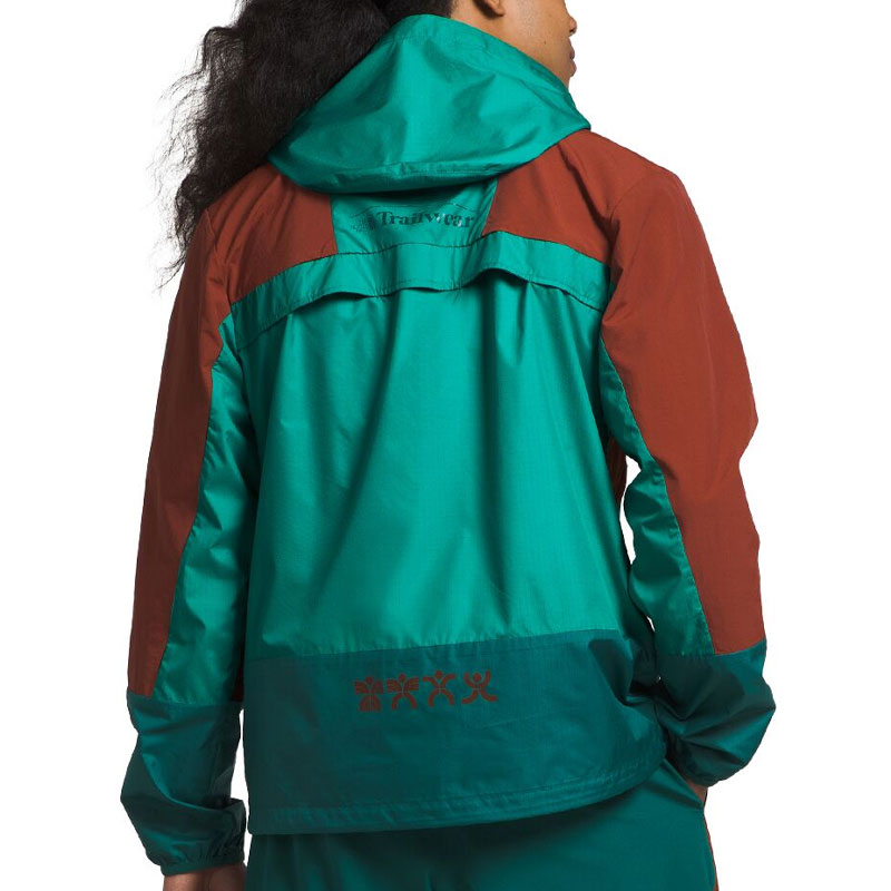 TNF Beams Trailwear Wind Whistle Jacket Brown/Green Outdoor Hoodie NF0A7ZXU-KOD 圖 4