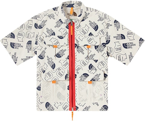 The North Face x Brain 76 白色山系多口袋寬鬆短袖襯衫 529V-WF4 Buy The North Face x Brain 76 白色山系多口袋寬鬆短袖襯衫 529V-WF4