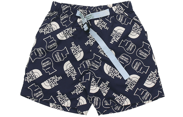 The North Face x Brain Dead 77 Baggy Climber Print Shorts Blue NF0A529Z-WF3