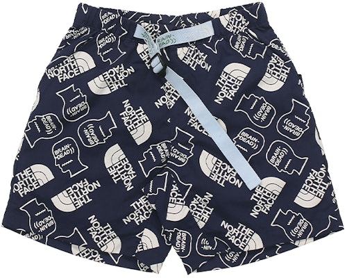 The North Face x Brain Dead 77 寬鬆攀登印花短褲 藍色 NF0A529Z-WF3 Buy The North Face x Brain Dead 77 寬鬆攀登印花短褲 藍色 NF0A529Z-WF3