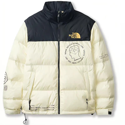 The North Face x Brain Dead 聯名款印花羽絨外套 奶油色 NF0A4QRA-N9Q Buy The North Face x Brain Dead 聯名款印花羽絨外套 奶油色 NF0A4QRA-N9Q