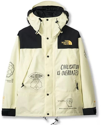 THE NORTH FACE x Brain Dead Logo Print Hooded Windbreaker Yellow Unisex NF0A4QR9-N9Q Buy THE NORTH FACE x Brain Dead Logo Print Hooded Windbreaker Yellow Unisex NF0A4QR9-N9Q
