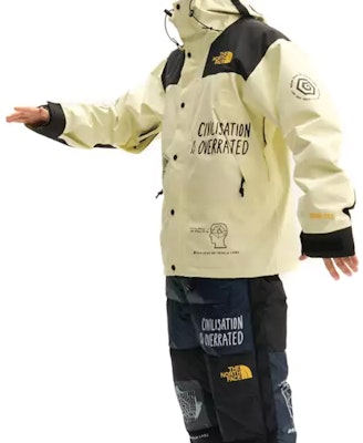 THE NORTH FACE x Brain Dead Logo Print Hooded Windbreaker Yellow Unisex NF0A4QR9-N9Q Purchase THE NORTH FACE x Brain Dead Logo Print Hooded Windbreaker Yellow Unisex NF0A4QR9-N9Q