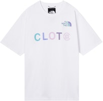 The North Face x CLOT Letter Print Outdoor T-Shirt White Retro Mens SS23 NF0A873D-FN4 The North Face x CLOT Letter Print Outdoor T-Shirt White Retro Mens SS23 NF0A873D-FN4