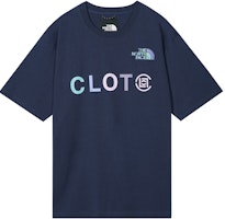 The North Face x CLOT SS23 Blue Loose Fit Crew Neck T-Shirt NF0A873D-8K2 The North Face x CLOT SS23 Blue Loose Fit Crew Neck T-Shirt NF0A873D-8K2