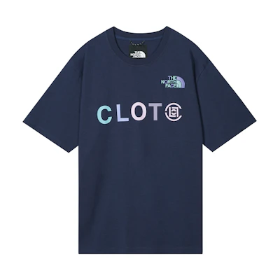 TNF CLOT SS23 Blue Loose Fit Crew Neck T-Shirt NF0A873D-8K2