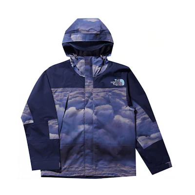 TNF CLOT SS23 Blue Waterproof Expedition Jacket NF0A8736-OQ8