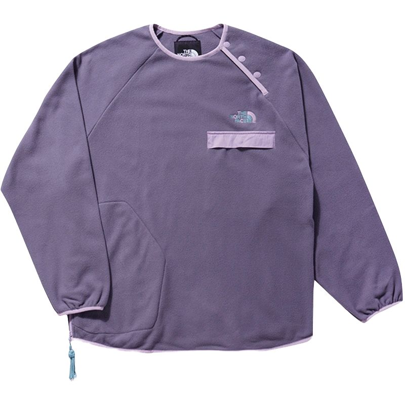 TNF CLOT SS23 Logo Embroidered Fleece Jacket - NF0A873B-N14