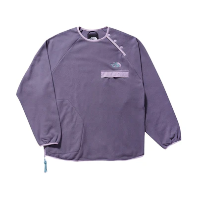 TNF CLOT SS23 Logo Embroidered Fleece Jacket - NF0A873B-N14