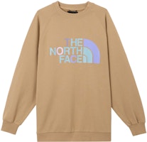The North Face x CLOT SS23 Logo Print Outdoor Sweatshirt Mountain Brown NF0A873F-N15 The North Face x CLOT SS23 Logo Print Outdoor Sweatshirt Mountain Brown NF0A873F-N15