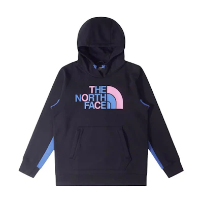 TNF CLOT SS24 Logo Hoodie Black Unisex Retro Knit拼接 NF0A8A5P-JK3
