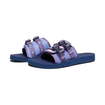 The North Face CLOT Trekking Base Camp Strap Slides 'Black Red'