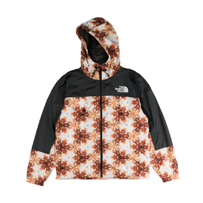 TNF DOE Caffeinated Kaleidoscope Windproof Hiking Jacket Black Men. NF0A5JYI-HMT
