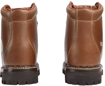 北面/The North Face x Gucci 古馳 簡約時尚皮革短筒戶外系帶男靴 棕色 Shop 北面/The North Face x Gucci 古馳 簡約時尚皮革短筒戶外系帶男靴 棕色