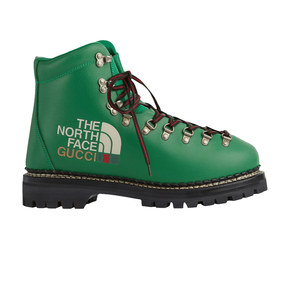 The North Face x Gucci Ankle Boot 'Green' 679926-17U10-3727
