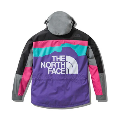 TNF INVINCIBLE 1994 Retro Logo Windbreaker Grey Jacket NF0A5B1Q-0UZ