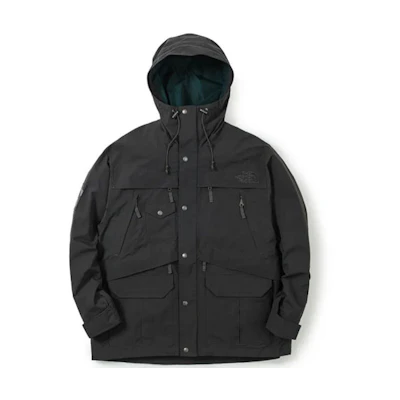 TNF Invincible Black Waterproof Multi-Pocket Outdoor Jacket Unisex NF0A83OB-0C5
