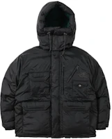 The North Face x INVINCIBLE FW22 "TIME TRAVEL" NUPTSE 700 Down Jacket Black Green NF0A83OA-0C5 The North Face x INVINCIBLE FW22 "TIME TRAVEL" NUPTSE 700 Down Jacket Black Green NF0A83OA-0C5