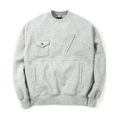 TNF INVINCIBLE FW22 "TIME TRAVEL" Utility Hoodie Unisex Grey NF0A83OD-E2L