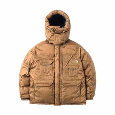 TNF INVINCIBLE FW22 Nuptse 700 Yellow Blue Reversible Down Jacket NF0A83OA-173