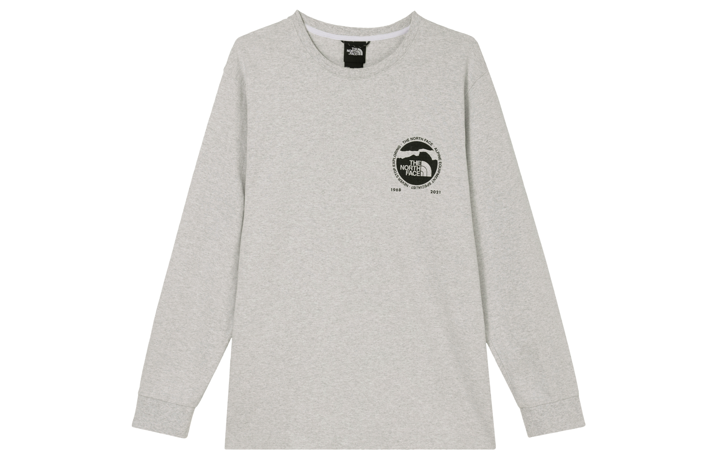 The North Face x INVINCIBLE Half Dome Graphic Crewneck Sweatshirt Grey Mens NF0A5JVV-E2L